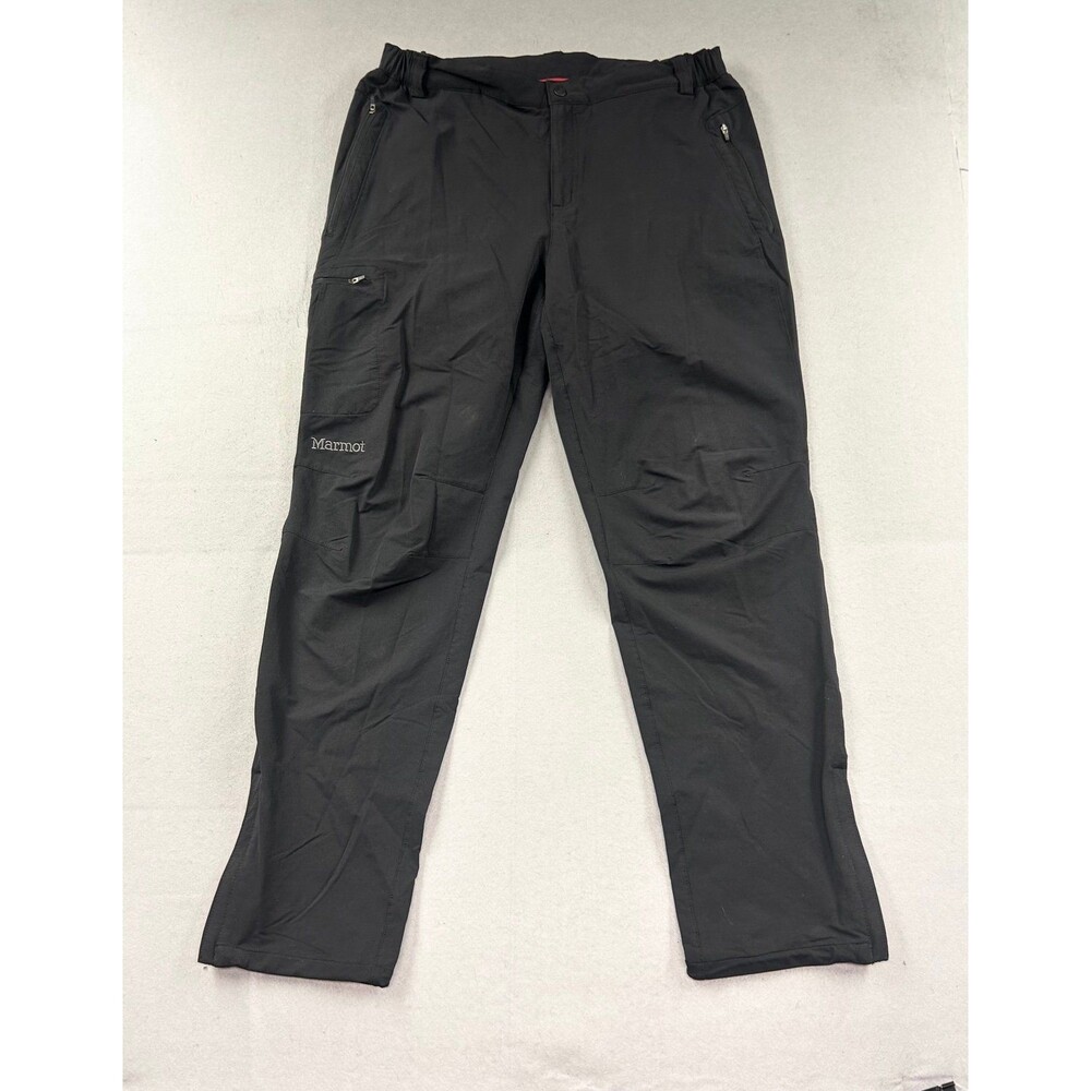 Marmot Scree Softshell Technical Pants Black Men's Size XL Hiking Camping